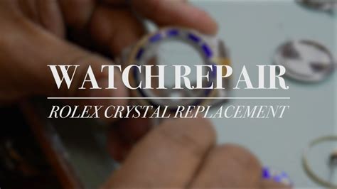 cost of new rolex crystal|Rolex crystal replacement price.